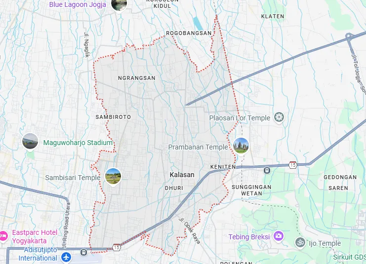 Image for Kapanewon Kalasan (Zona Sejarah & Budaya)