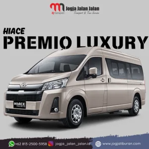 Sewa Mobil Hiace Premio Luxury